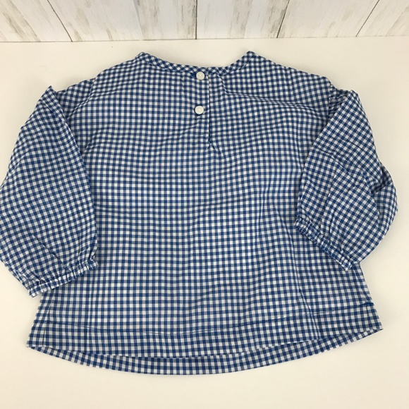Gymboree Blue Gingham Top 18-24 M New - Picture 7 of 7
